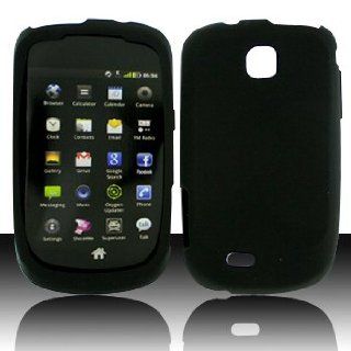 For T Mobil Samsung Dart T499 Accessory   Black Silicon Skin Soft Case Proctor Cover Cell Phones & Accessories