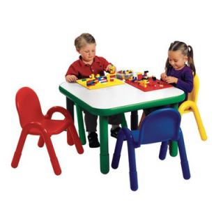 Angeles Preschool Square Table and Chair Set