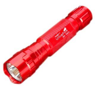 UltraFire WF 501B XM LT6 800 Lumen 1 Mode White Light Lamp Flashlight Torch   Red((1 x 18650)   Basic Handheld Flashlights  