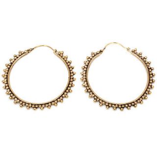 large gypsy hoop earrings by charlotte's web