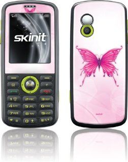 Pink Fashion   Pink Butterfly   Samsung Gravity SGH T459   Skinit Skin Cell Phones & Accessories