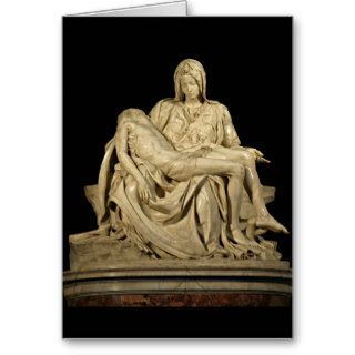 Michelangelo's 'Pieta' Greeting Cards