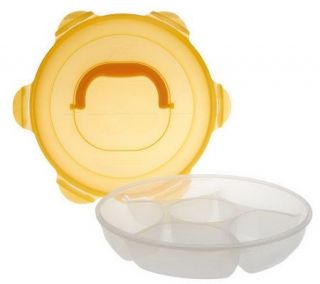 Lock & Lock Serve & Store Chip & Dip w/ Divided Tray —