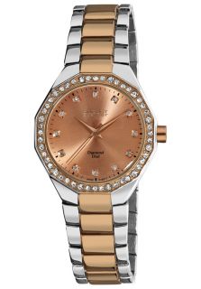 August Steiner AS8044TTR  Watches,Womens Rose Tone Dial Two Tone Base Metal, Casual August Steiner Quartz Watches