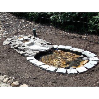 Winged Aquatics Bird Pond with 3 Tier Cascade  Complete Pond Kits  Patio, Lawn & Garden