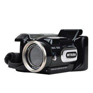 Mitsuba HDC 505WT 5MP (16MP Interpolated) 8x Digital Zoom Multifunction HD Camcorder w/2.5" LCD, HDMI & Extra Lenses  Camera & Photo