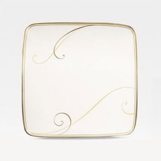 Noritake Golden Wave Large Square Accent Plate
