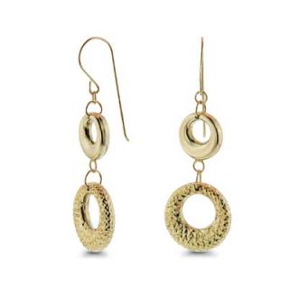 drop earrings in 14k gold $ 449 00 add to bag send a hint add to