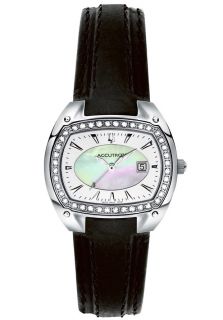 Accutron by Bulova 26R30  Watches,Womens Diamond Stainless Steel, Casual Accutron by Bulova Quartz Watches