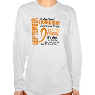 Leukemia Awareness Month Tee Shirts