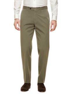 Cotton Twill Pants by Canali