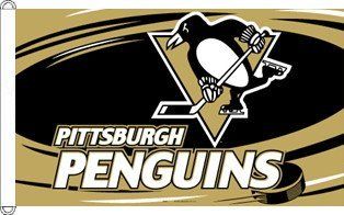 NHL 3x5' Pittsburgh Penguins Flag   Sports Fan Outdoor Flags