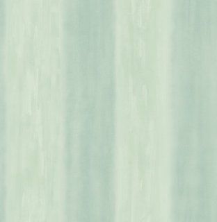 Brewster 499 53460 Watercolor Stripe Wallpaper, Sea Green    