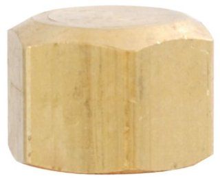 LDR 508 56 6 Flare Cap, 3/8 Inch, Brass   Pipe Fittings  
