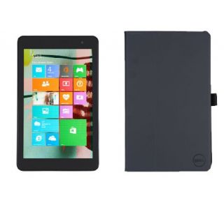 Dell Venue 8 Pro 32GB Tablet w/ Windows 8.1, Lifetime Tech Support & Case —