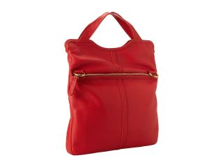 fossil adrina tote red