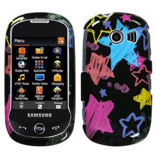 Colorful Chalkboard Star Phone Cover Protector Case for AT&T Samsung Flight II A927 Cell Phones & Accessories