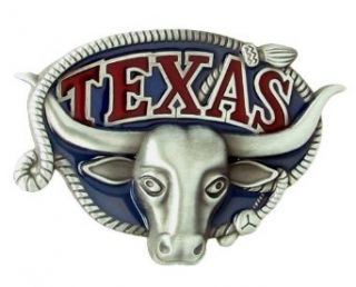 Texas Longhorn Belt Buckle Clothing