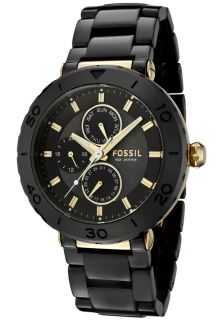 Fossil CE1005  Watches,Womens Black Mother Of Pearl Dial Black Ceramic, Casual Fossil Quartz Watches