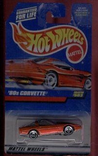 Hot Wheels 1997 503 '80s Corvette 1980s 164 Scale Toys & Games