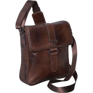Dr. Koffer Fine Leather Accessories Rustic Buckle Shoulder Bag