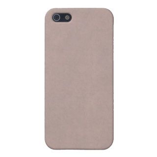 Vintage Neutral Mauve Brown Parchment Paper Blank Cover For iPhone 5/5S
