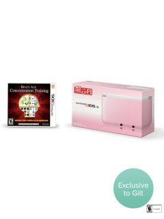 Nintendo 3DS™ XL System & Brain Age™ Concentration Training Game by Nintendo