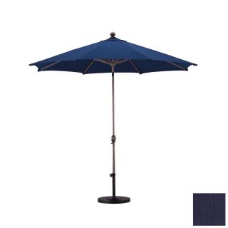Phat Tommy Navy Blue Market Umbrella with Tilt And Crank