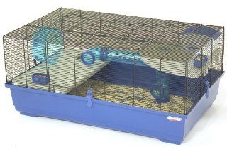 Marchioro Kevin 82 Cage for Small Animals, 32.25 inches, Blue/Black  Pet Cages 