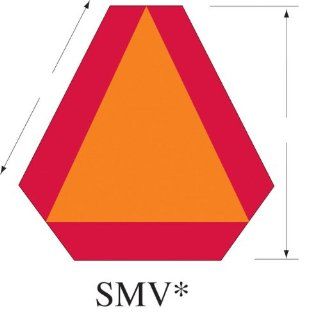 Tapco SMV Slow Moving Vehicle Marker Industrial Warning Signs