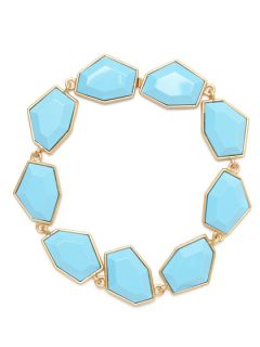 Geometric Shape Turquoise Necklace by Kenneth Jay Lane