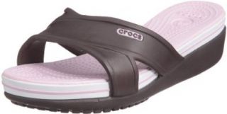 Crocs Women's Crocband Wedge Sandal Shoes