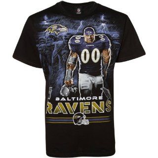 NFL Baltimore Ravens Black Tunnel Player T shirt (Large)  Sports Fan T Shirts  Sports & Outdoors