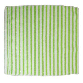 White Green Stripe Pattern Dish Bowl Washing Cleaning Cloth Towel Health & Personal Care