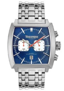 Triumph Motorcycles 3025 22  Watches,Mens  Tiger Stainless Steel Chronograph, Chronograph Triumph Motorcycles Quartz Watches