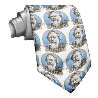 Johannes Brahms Custom Tie