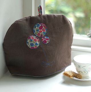 linen tea cosy by handmade at poshyarns