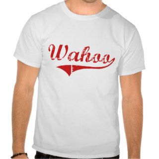 Wahoo Nebraska Classic Design T Shirt