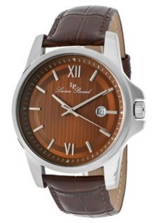 Lucien Piccard 10048 04  Watches,Mens Breithorn Brown Dial Brown Genuine Leather, Casual Lucien Piccard Quartz Watches