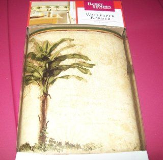 Better Homes & Garden Wallpaper Border   Palm    