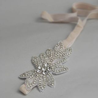 mariella wedding headdress by glass oyster