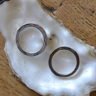 pair of two from one sterling silver rings by fran regan jewellery
