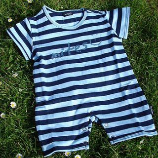 french terry play suit by little mites