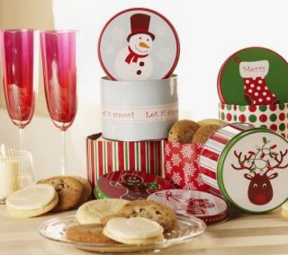 Cheryls Set of (8) Individual Gift Tins and (2) Bonus Tins —