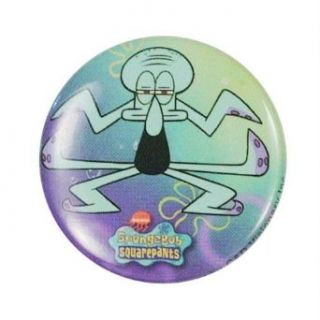 Spongebob Squarepants   Squidward Pin Button Novelty Buttons And Pins Clothing