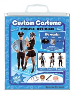 Police Costume Kit Costume Accessory Set Clothing