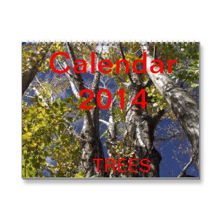 Trees 2014 Calendar