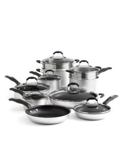 Exclusive Aluminum Cookware Set (17 PC) by Cuisinart