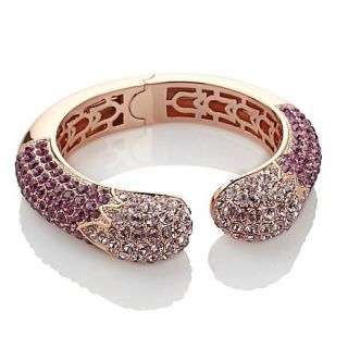 Joan Boyce Perfect Kissable Pavé Crystal Cuff Bracelet
