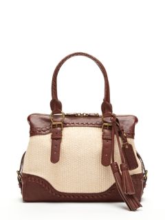 Belted Weave Satchel by Isabella Fiore